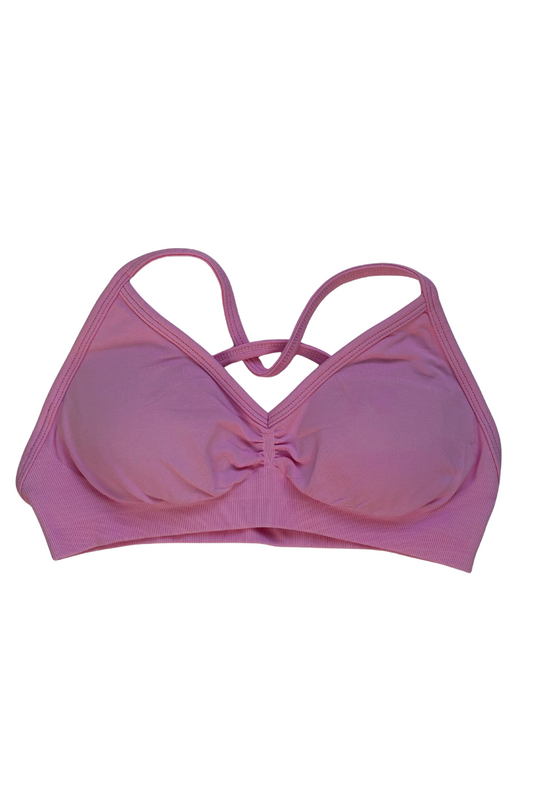 Elevate Sports Bra | Pink