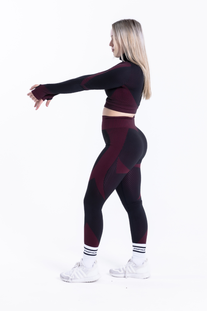 EMPWR Leggings | Red