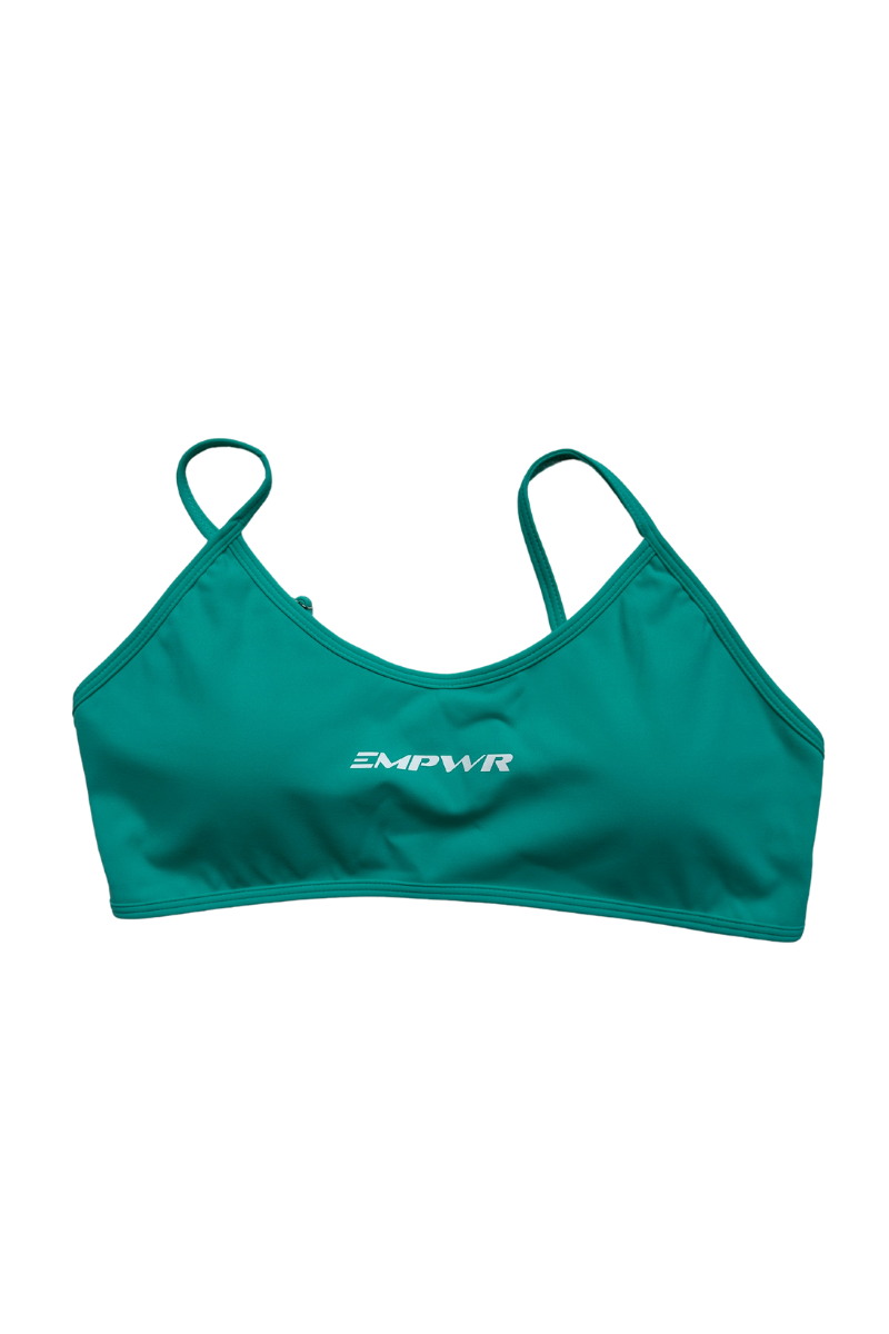 Ariana Sports Bra | Aqua