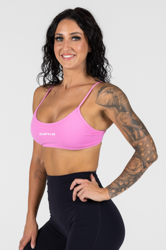 Ariana Sports Bra | Pink