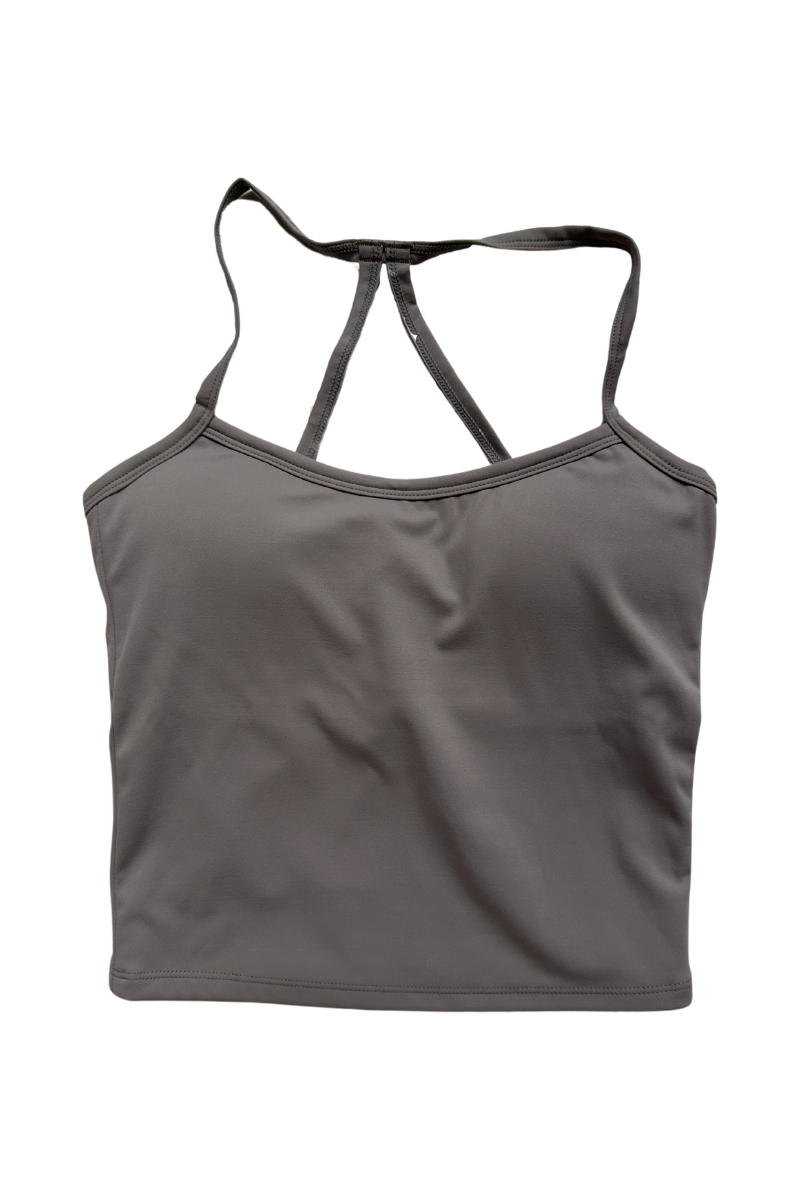 Staple Sports Bra | Grey