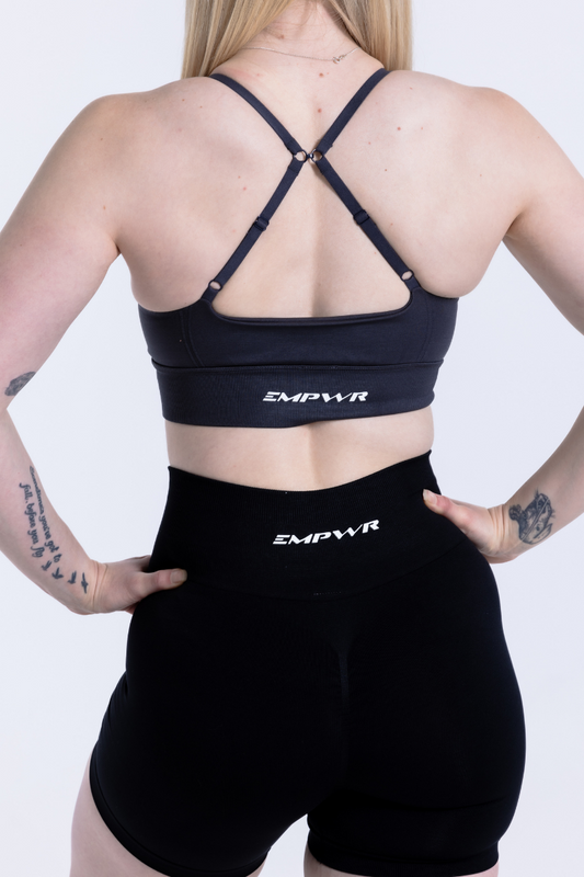 Impact Sports Bra | Charcoal