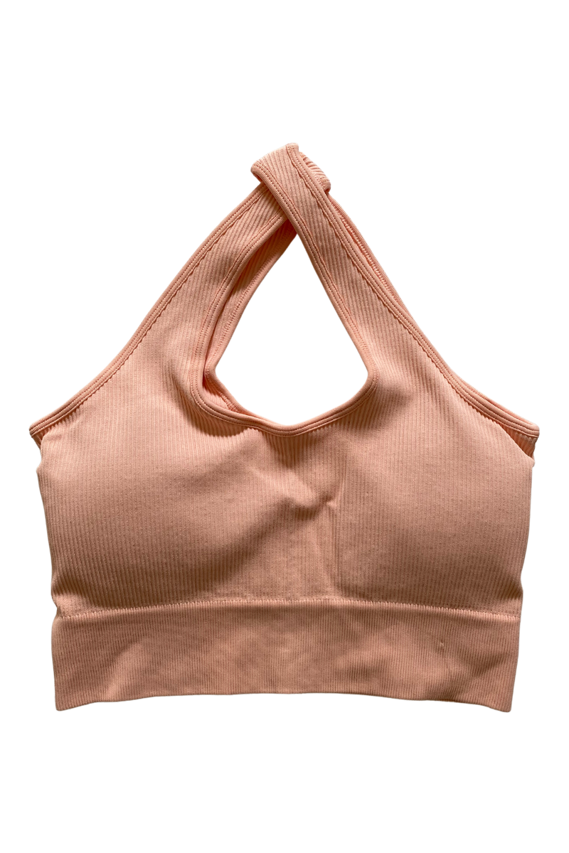 Paradise Sports Bra | Orange Sorbet
