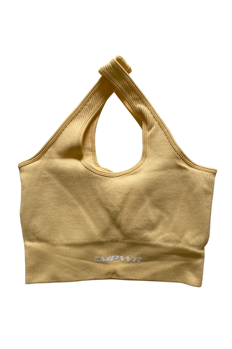 Paradise Sports Bra | Lemon