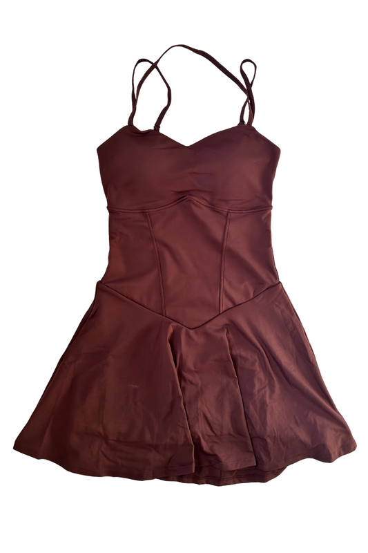 Velina Sport Dress | Brown