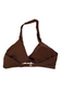 EMPWR YOU muse halter sports bra in Mocha