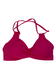 EMPWR YOU serene ruched sports bra in Hot Pink