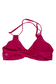 EMPWR YOU serene ruched sports bra in Hot Pink