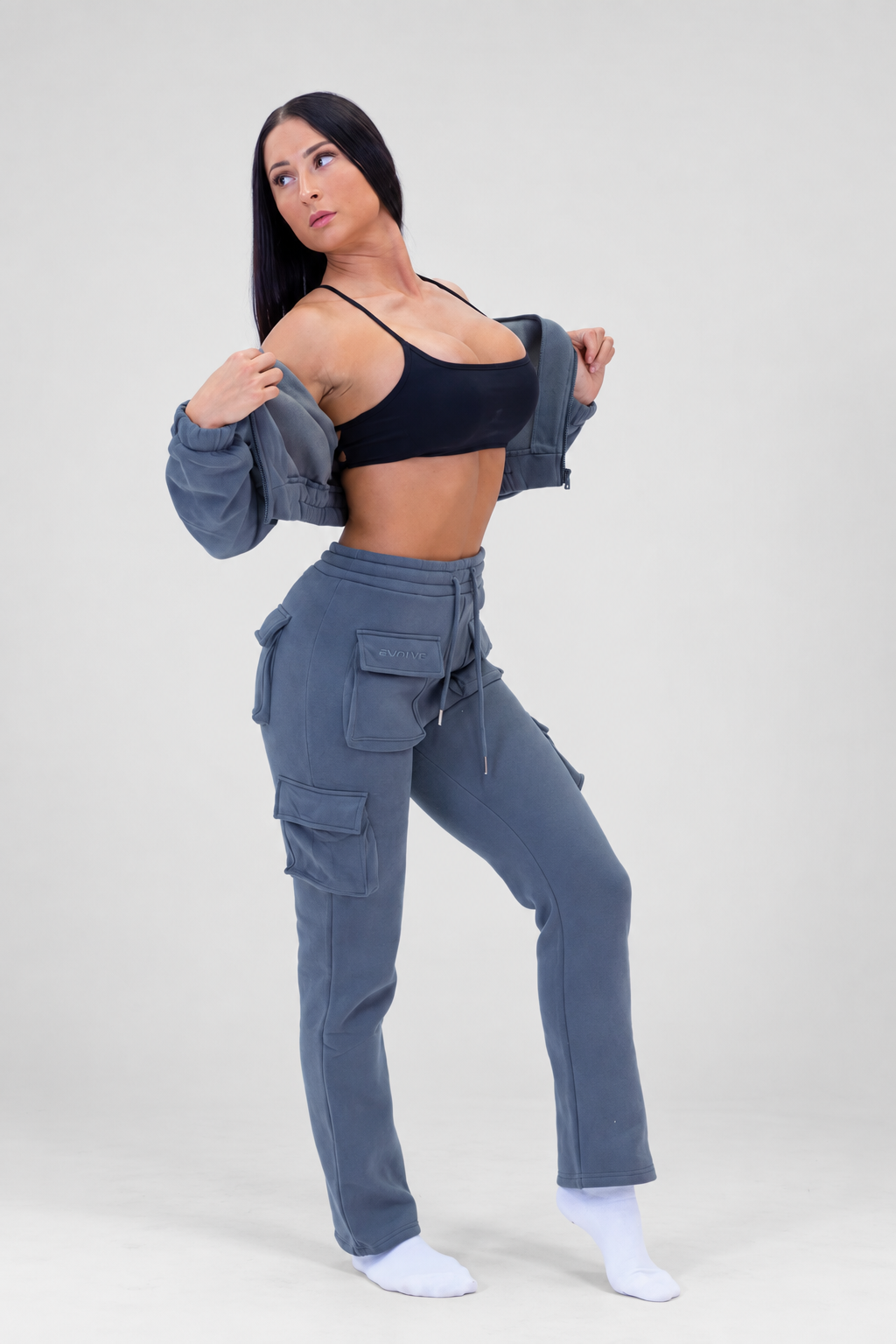 Cargo Straight Leg Joggers