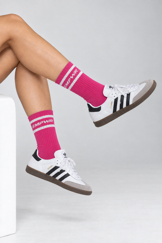 Limited Edition Cotton Socks | Pink