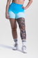 Ombre Seamless Shorts | Lagoon