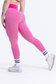 EMPWR YOU sculpt textured seamless leggings in Hot Pink