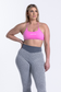 EMPWR YOU maya cross-back sports bra in Pink