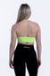EMPWR YOU form open-back sports bra in Lime Green