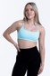 EMPWR YOU adapt cross-back sports bra in Aqua