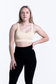 EMPWR YOU luxe u-shape seamless sports bra in Butter