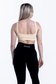EMPWR YOU luxe u-shape seamless sports bra in Butter
