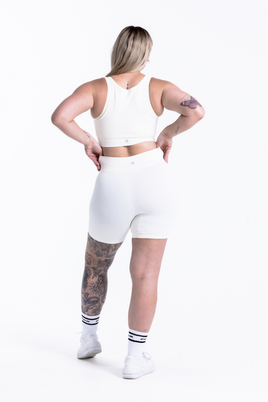 Luxe Seamless Shorts | Ivory