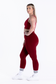 EMPWR YOU signature compression leggings in Red
