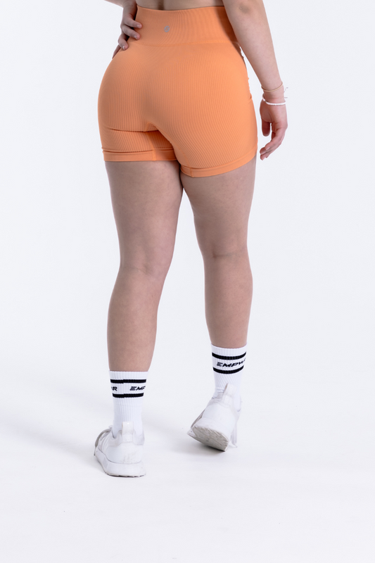 Luxe Seamless Shorts | Pumpkin