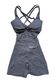 EMPWR YOU yasmine ruched activewear one piece in Grey