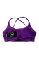 EMPWR YOU maya cross-back sports bra in Purple