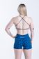 EMPWR YOU leopard print gym shorts