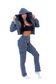 EMPWR YOU cropped cargo fleece jacket