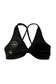 EMPWR YOU leilani strappy sports bra in Black