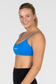 EMPWR YOU ariana strappy sports bra in Royal Blue