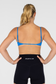 EMPWR YOU ariana strappy sports bra in Royal Blue