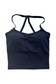 EMPWR YOU staple strappy sports bra in Navy