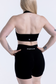 EMPWR YOU form open-back sports bra in Black
