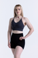 EMPWR YOU signature compression gym shorts in Black