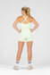 EMPWR YOU paradise racerback seamless sports bra in Lime