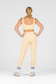 EMPWR YOU luxe ribbed seamless leggings in Butter