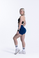 EMPWR YOU evolve pocket seamless shorts in Navy