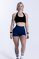 EMPWR YOU evolve pocket seamless shorts in Navy