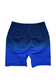 EMPWR YOU ombre seamless gym shorts in Deep Sea