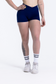 EMPWR YOU sculpt textured seamless shorts in Navy