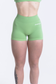 EMPWR YOU allure scrunch gym shorts in Sage