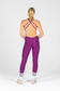 EMPWR YOU yasmine long activewear one piece in Cranberry