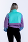 EMPWR YOU unisex colour block fleece pullover in Retro