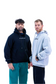 EMPWR YOU unisex oversized fleece hoodie in Black