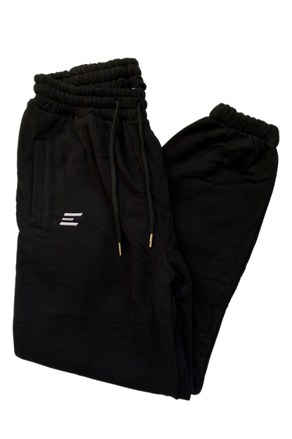 EMPWR YOU unisex fleece joggers in Black