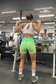 EMPWR YOU asymmetric one-shoulder sports bra in White