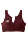 EMPWR YOU luxe v-shape seamless sports bra in Chocolate