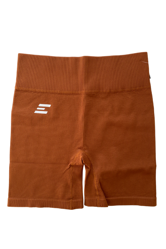 Luxe Seamless Shorts | Cinnamon
