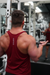 EMPWR YOU unisex training singlet in Maroon