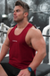 EMPWR YOU unisex tank top in Maroon